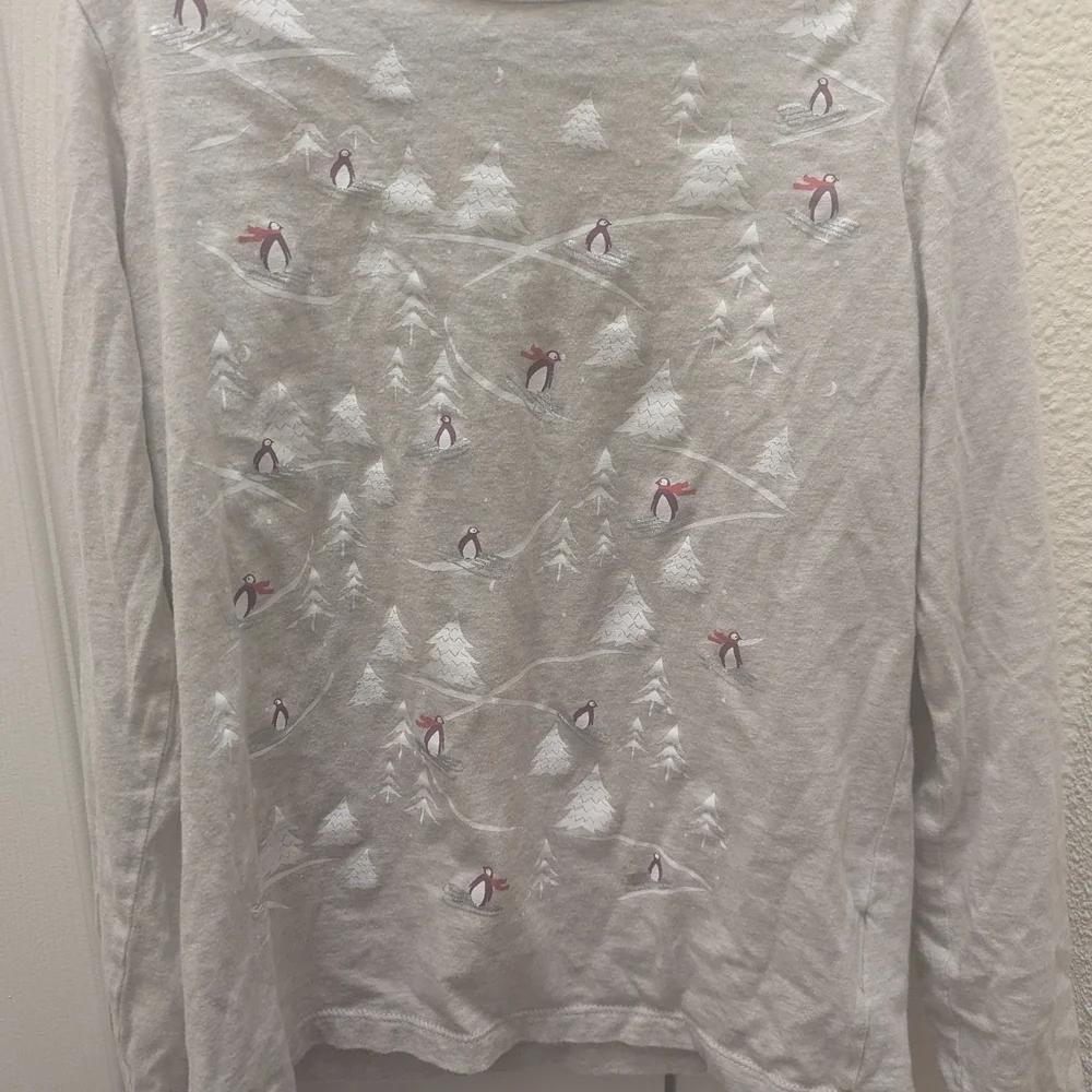 Crewcuts Penguins Long Sleeve Shirt